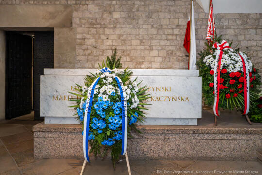 katastrofa smoleńska, Wawel, rocznica, krypta, ceremonia, zdjęcia