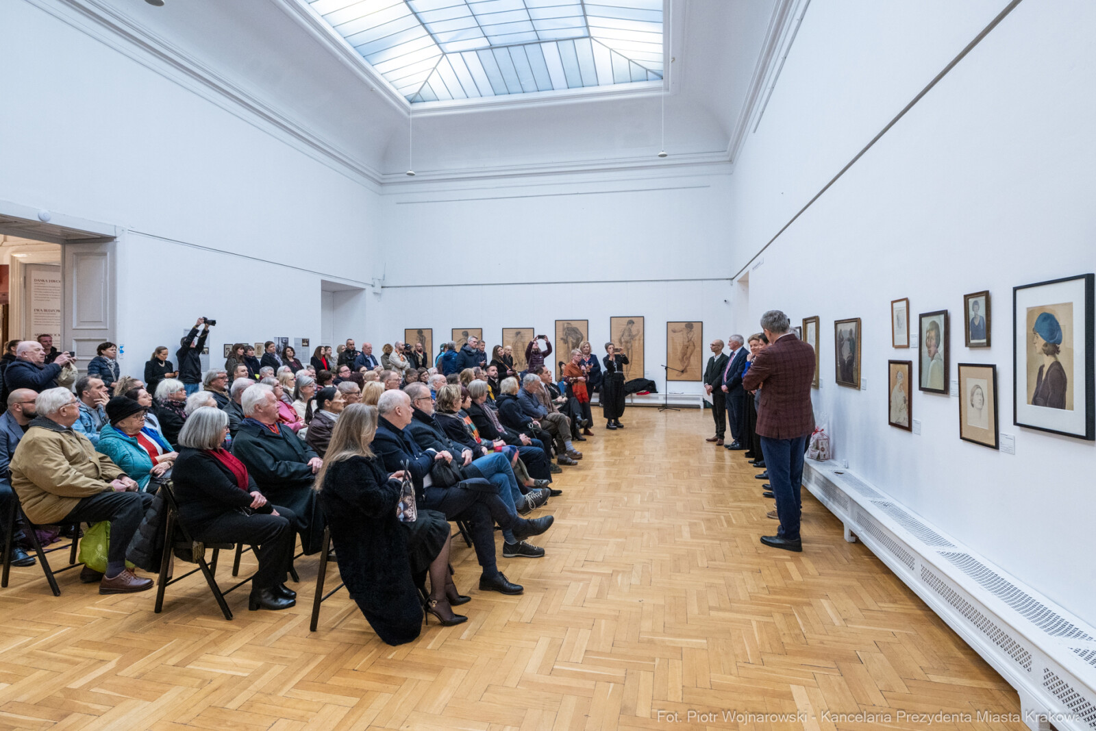 Pałac Sztuki, wystawa, Marian Ruzamski, Sztuka pamięci, Kosek, Brandes, zdjęcia  Autor: Piotr Wojnarowski