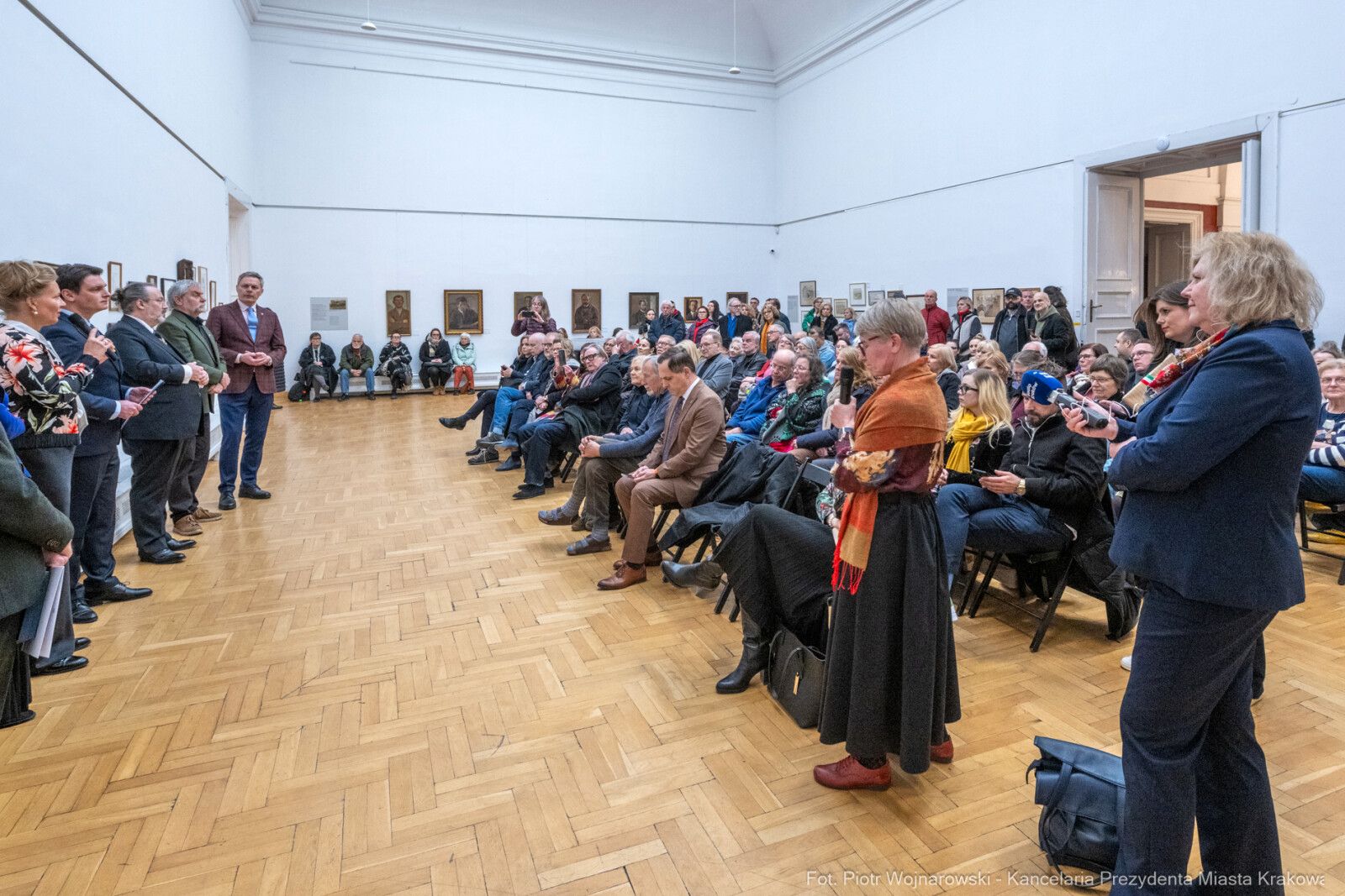 Pałac Sztuki, wystawa, Marian Ruzamski, Sztuka pamięci, Kosek, Brandes, zdjęcia  Autor: Piotr Wojnarowski