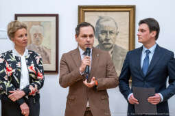 Pałac Sztuki, wystawa, Marian Ruzamski, Sztuka pamięci, Kosek, Brandes, zdjęcia