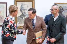 Pałac Sztuki, wystawa, Marian Ruzamski, Sztuka pamięci, Kosek, Brandes, zdjęcia