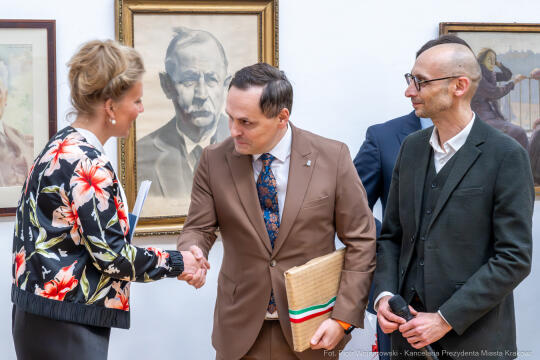 Pałac Sztuki, wystawa, Marian Ruzamski, Sztuka pamięci, Kosek, Brandes, zdjęcia