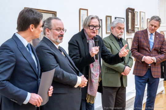 Pałac Sztuki, wystawa, Marian Ruzamski, Sztuka pamięci, Kosek, Brandes, zdjęcia