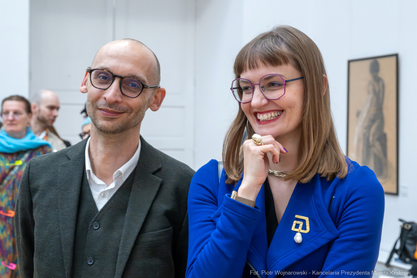 Pałac Sztuki, wystawa, Marian Ruzamski, Sztuka pamięci, Kosek, Brandes, zdjęcia  Autor: Piotr Wojnarowski