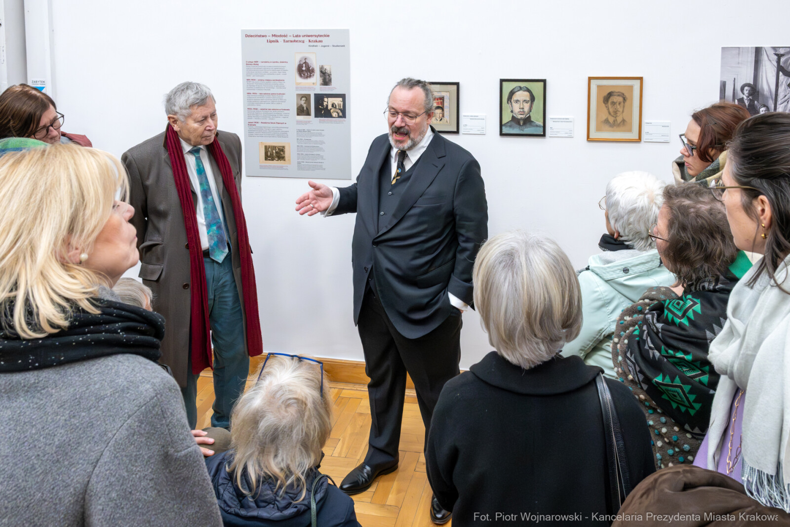 Pałac Sztuki, wystawa, Marian Ruzamski, Sztuka pamięci, Kosek, Brandes, zdjęcia  Autor: Piotr Wojnarowski