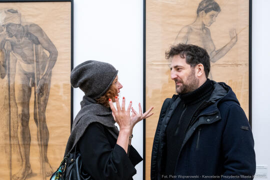 Pałac Sztuki, wystawa, Marian Ruzamski, Sztuka pamięci, Kosek, Brandes, zdjęcia