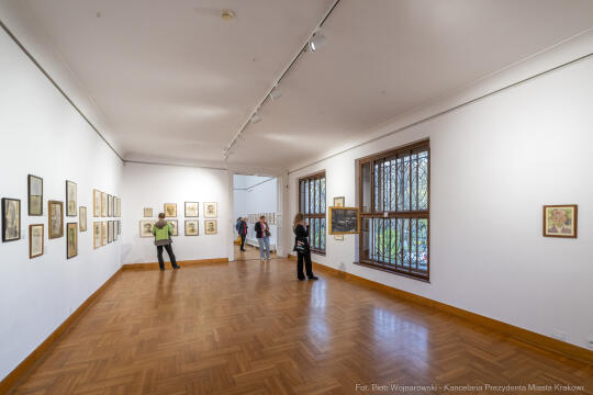 Pałac Sztuki, wystawa, Marian Ruzamski, Sztuka pamięci, Kosek, Brandes, zdjęcia