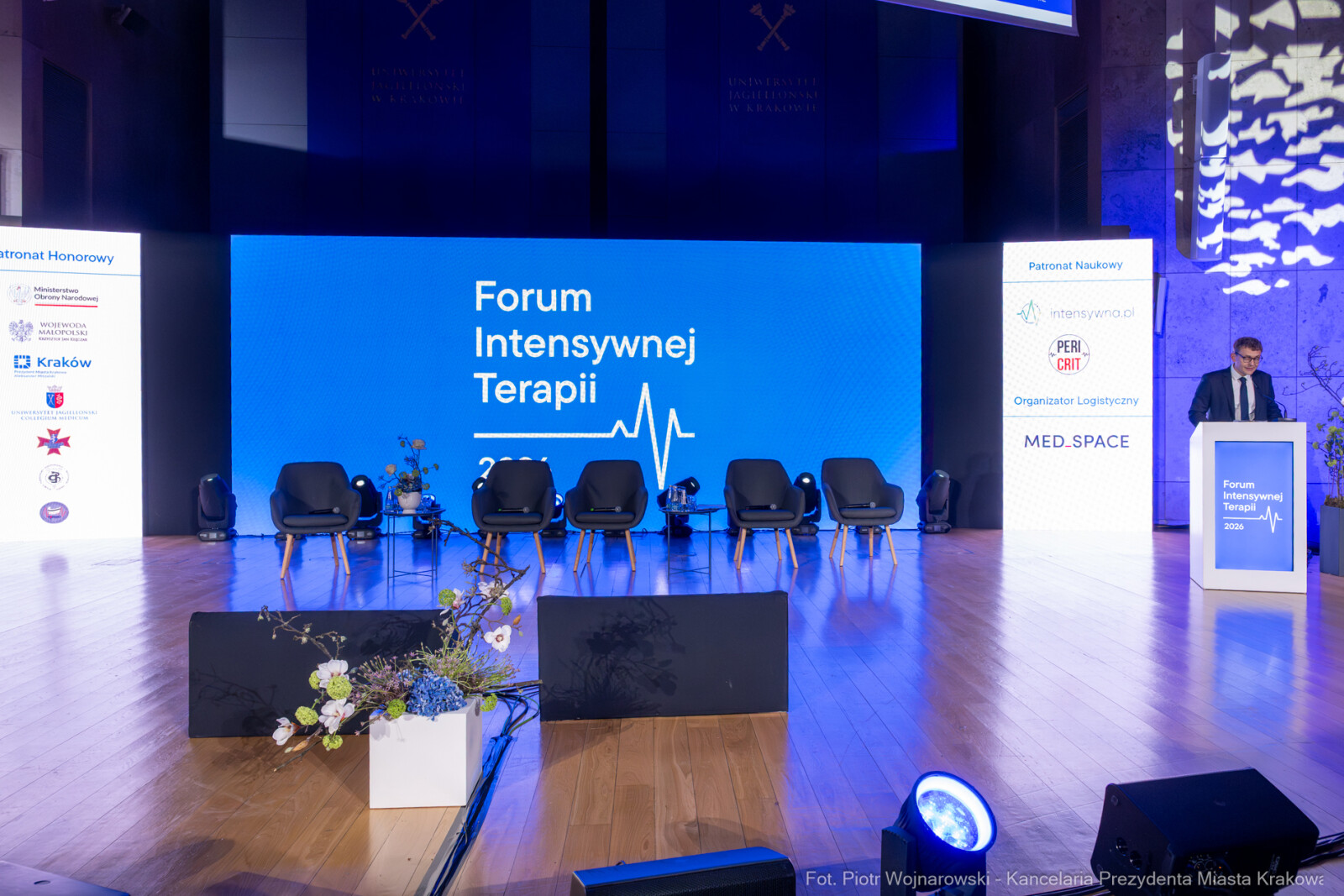 Miszalski, Forum Intensywnej Terapii, UJ, Auditorium Maximum, medycyna, zdjęcia  Autor: Piotr Wojnarowski