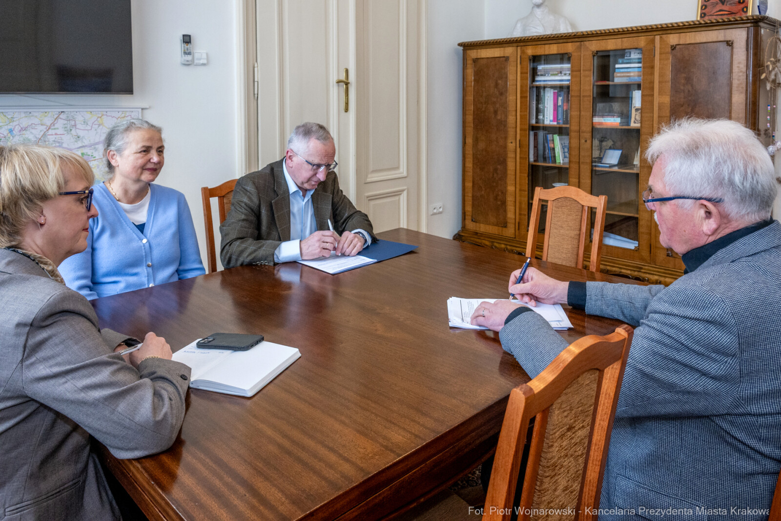 PW_739_ 002_fot. Piotr Wojnarowski.jpg-Tombiński, Kracik, spotkanie  Autor: Piotr Wojnarowski