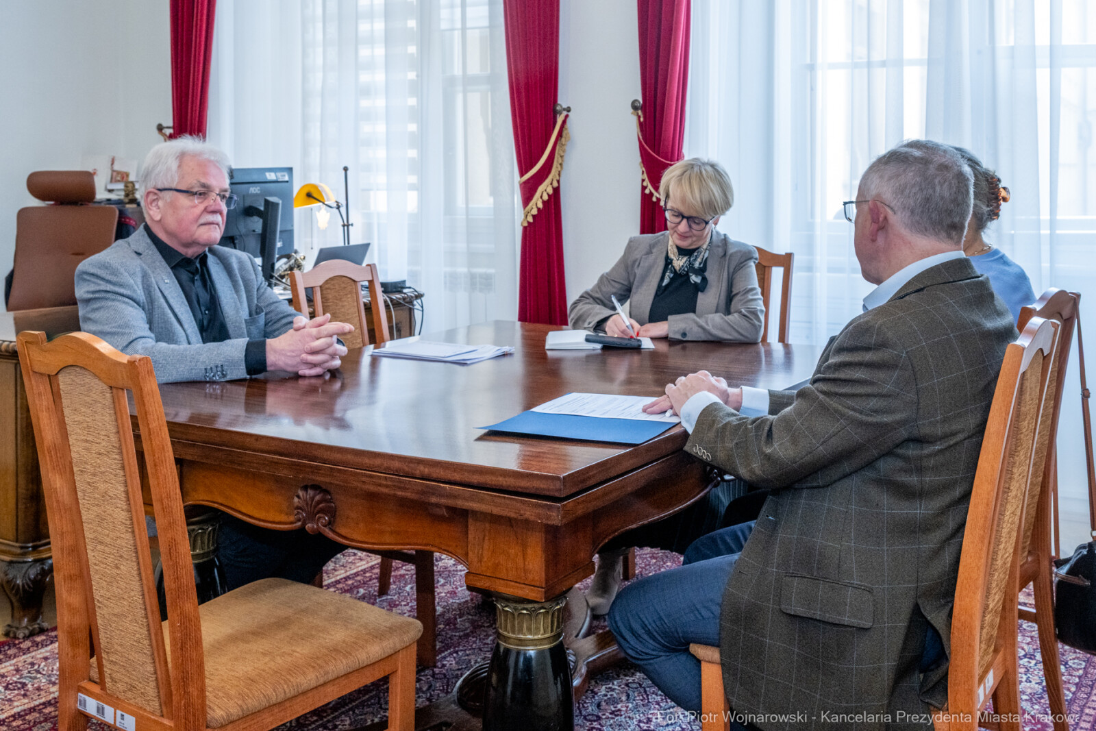 PW_739_ 007_fot. Piotr Wojnarowski.jpg-Tombiński, Kracik, spotkanie  Autor: Piotr Wojnarowski