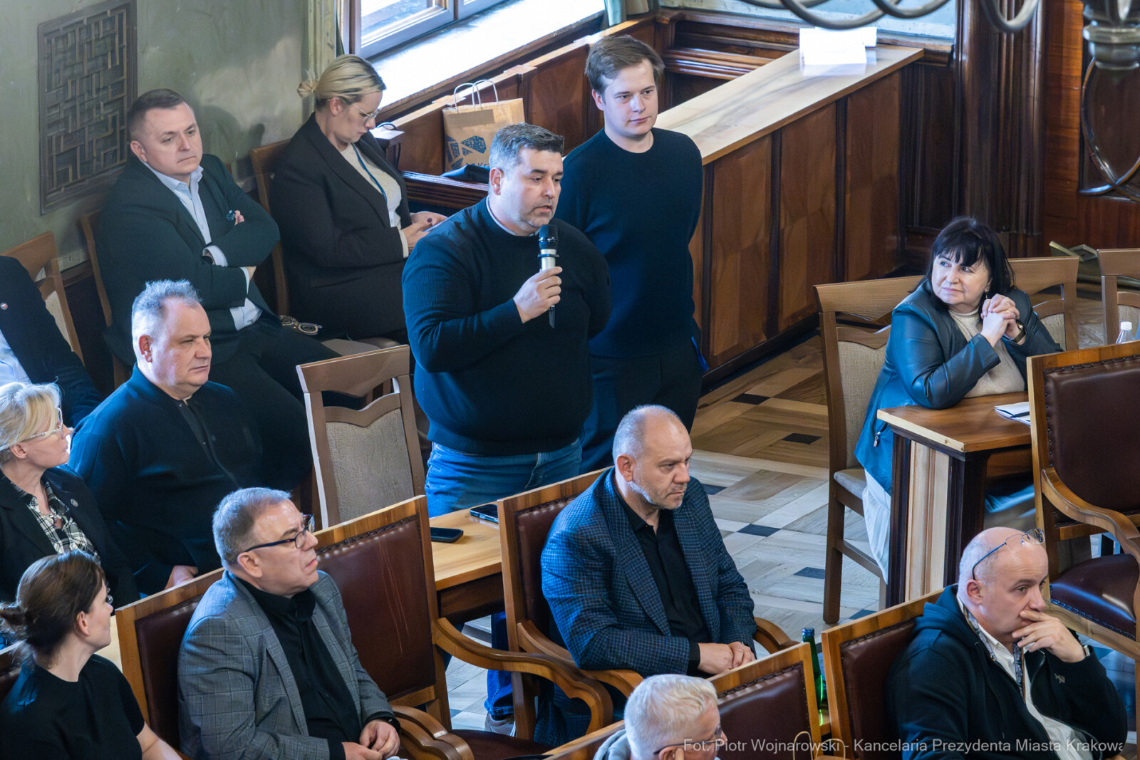 742_ 021_fot. Piotr Wojnarowski.jpg-Miszalski, Kosek, spółdzielnie, zarządcy, dialog, zdjęcia  Autor: Piotr Wojnarowski