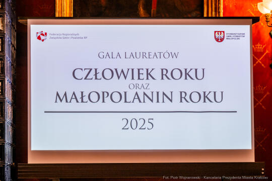 Człowiek Roku, Małopolanin Roku, 2025, gala, Kosiniak-Kamysz, Ryś, Joks, Kućma, Miszalski, Kraci