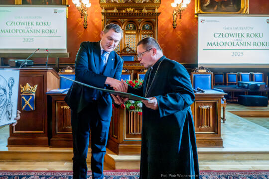 Człowiek Roku, Małopolanin Roku, 2025, gala, Kosiniak-Kamysz, Ryś, Joks, Kućma, Miszalski, Kraci