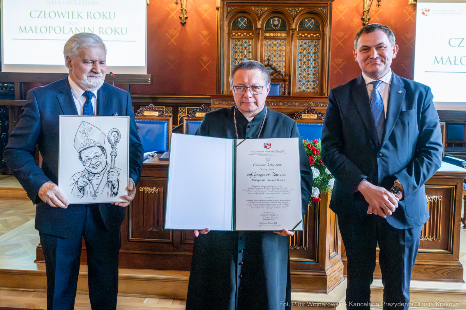 Człowiek Roku, Małopolanin Roku, 2025, gala, Kosiniak-Kamysz, Ryś, Joks, Kućma, Miszalski, Kraci  Autor: Piotr Wojnarowski