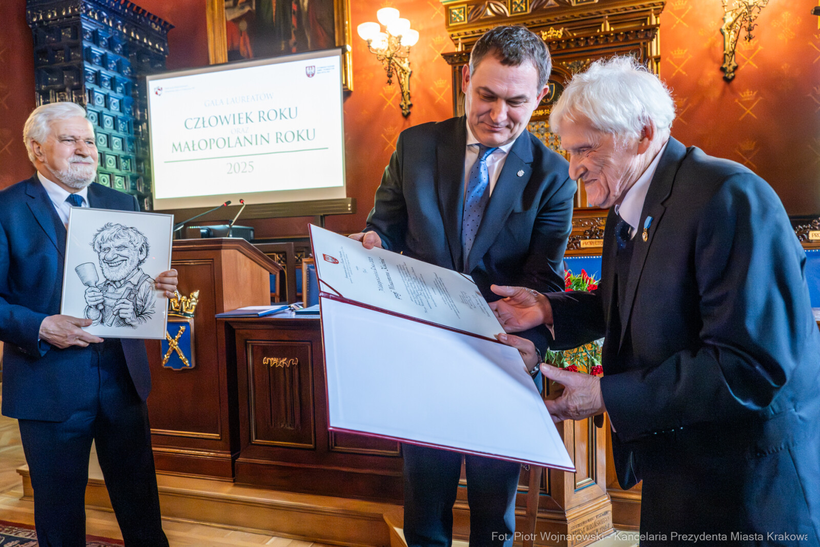 Człowiek Roku, Małopolanin Roku, 2025, gala, Kosiniak-Kamysz, Ryś, Joks, Kućma, Miszalski, Kraci  Autor: Piotr Wojnarowski