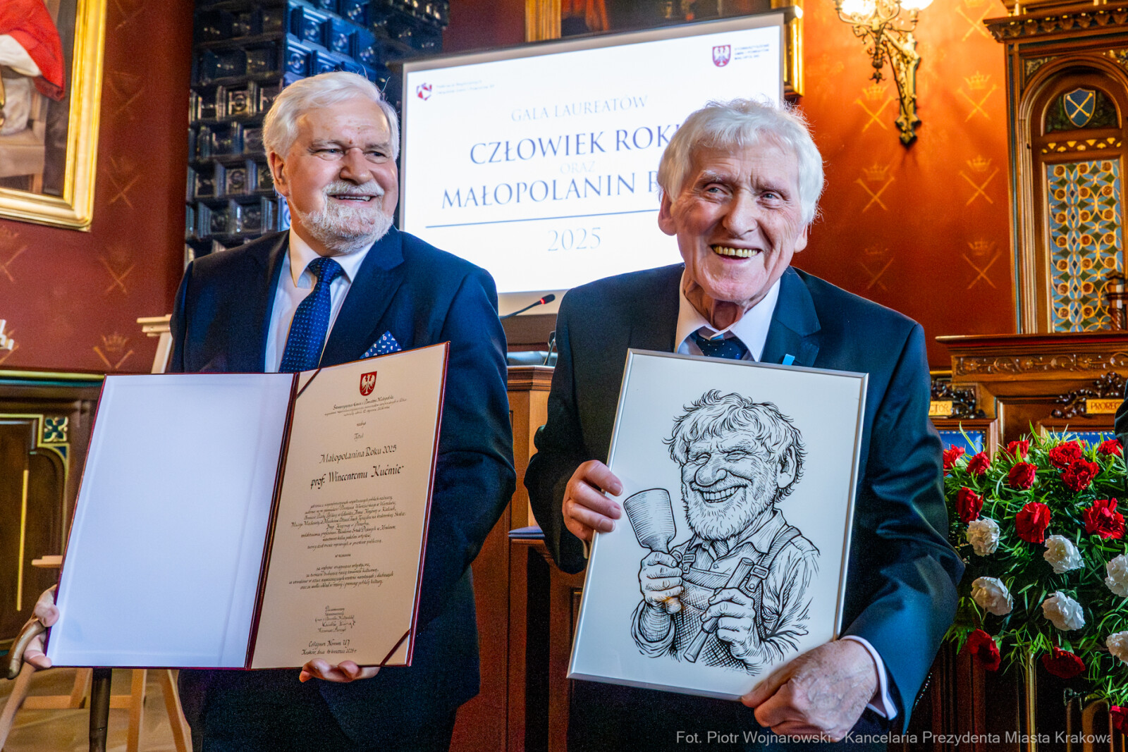 Człowiek Roku, Małopolanin Roku, 2025, gala, Kosiniak-Kamysz, Ryś, Joks, Kućma, Miszalski, Kraci  Autor: Piotr Wojnarowski