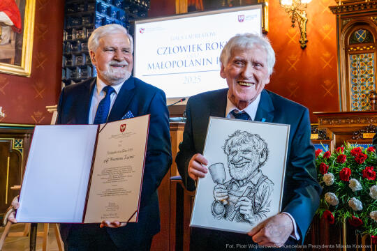 Człowiek Roku, Małopolanin Roku, 2025, gala, Kosiniak-Kamysz, Ryś, Joks, Kućma, Miszalski, Kraci