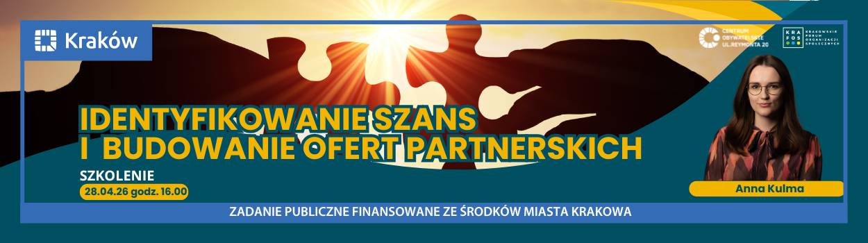 SZKOLENIE online: Identyfikowanie szans i budowanie ofert partnerskich