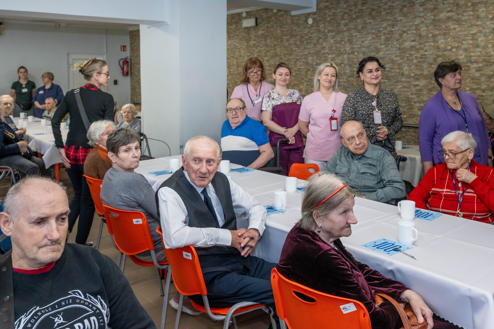 745_ 002_fot. Piotr Wojnarowski.jpg-Miszalski, Wodyńska, DPS, Kluzeka, wizyta, Okońska, zdjęcia  Autor: Piotr Wojnarowski