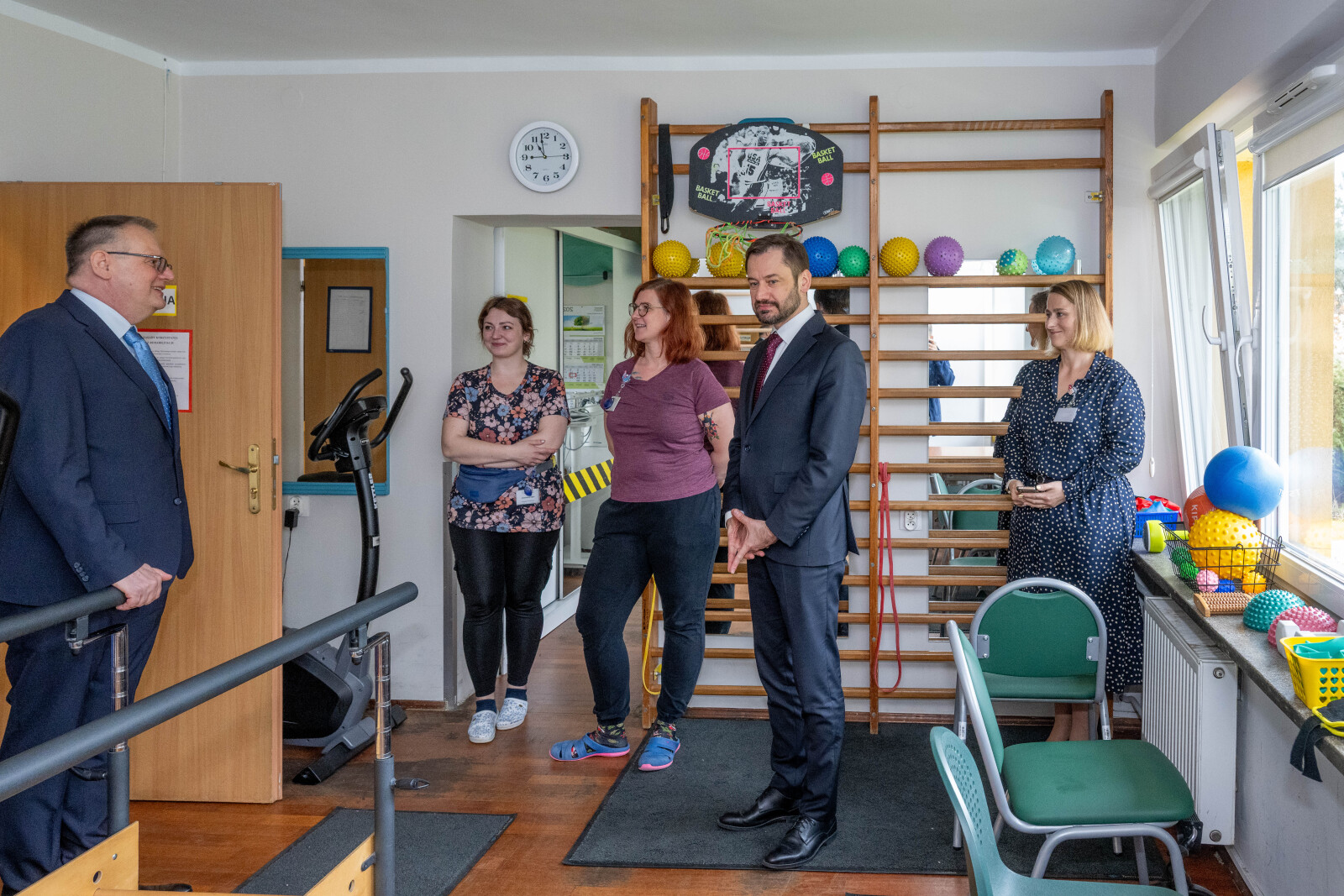 745_ 018_fot. Piotr Wojnarowski.jpg-Miszalski, Wodyńska, DPS, Kluzeka, wizyta, Okońska, zdjęcia  Autor: Piotr Wojnarowski