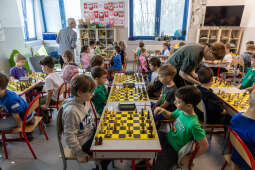 JG_260418_KRK_8L8A1105.jpg-Krakowska Szachowa Liga Szkolna – czas na ruch młodych szachistów