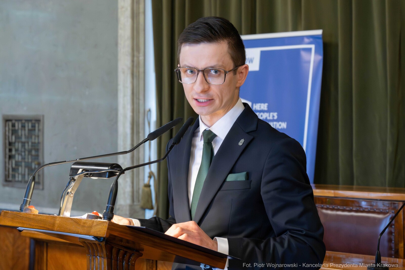 Miszalski, Mazur, Krakowska Rada Przedsiębiorczości, wręczenie, akty powołania, zdjęcia  Autor: Piotr Wojnarowski