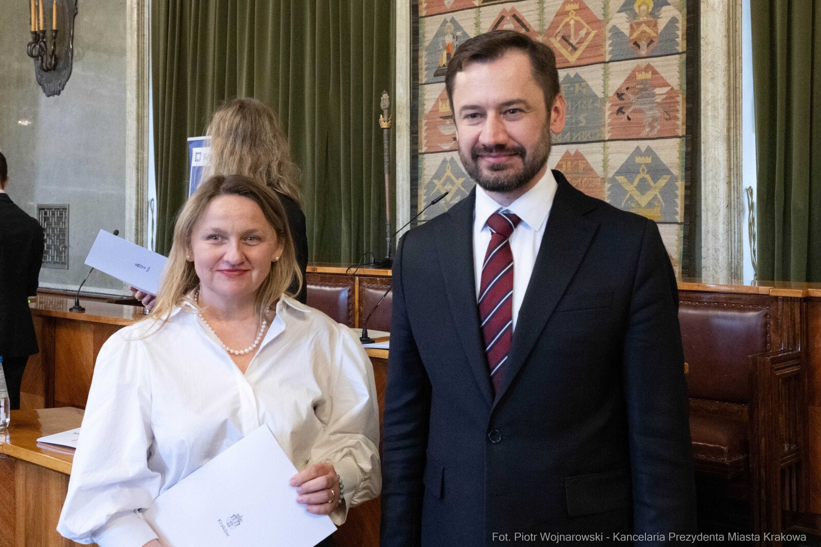 Miszalski, Mazur, Krakowska Rada Przedsiębiorczości, wręczenie, akty powołania, zdjęcia  Autor: Piotr Wojnarowski