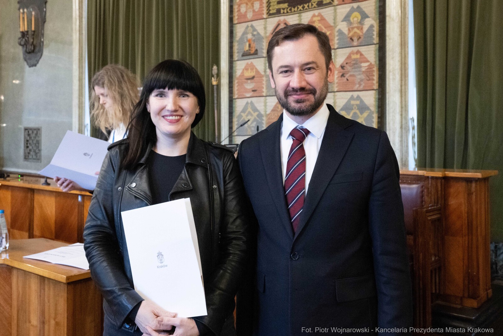 Miszalski, Mazur, Krakowska Rada Przedsiębiorczości, wręczenie, akty powołania, zdjęcia  Autor: Piotr Wojnarowski