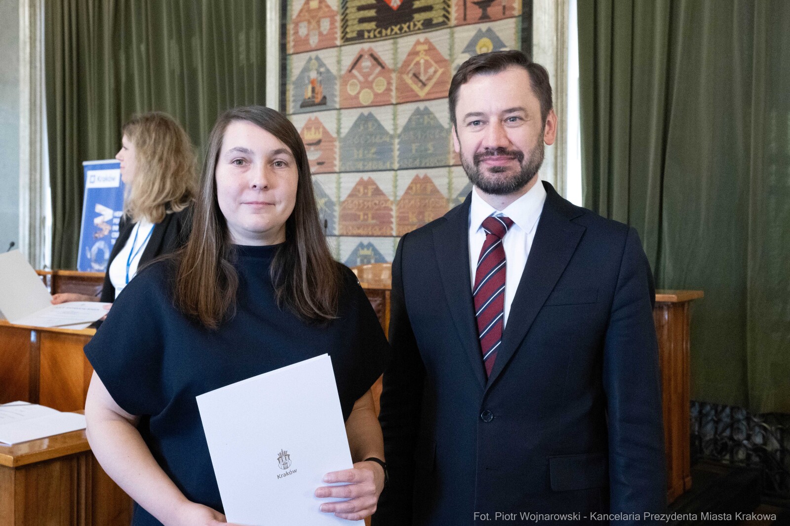 Miszalski, Mazur, Krakowska Rada Przedsiębiorczości, wręczenie, akty powołania, zdjęcia  Autor: Piotr Wojnarowski