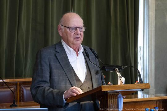 Miszalski, Mazur, Krakowska Rada Przedsiębiorczości, wręczenie, akty powołania, zdjęcia