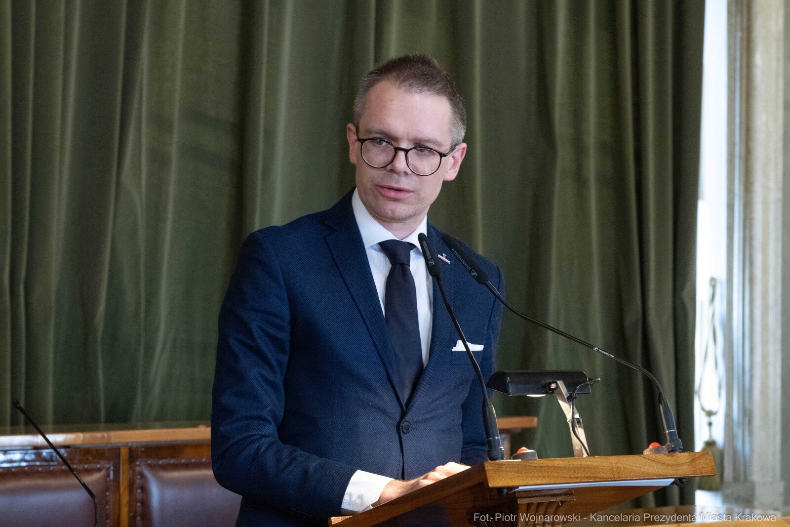 Miszalski, Mazur, Krakowska Rada Przedsiębiorczości, wręczenie, akty powołania, zdjęcia  Autor: Piotr Wojnarowski