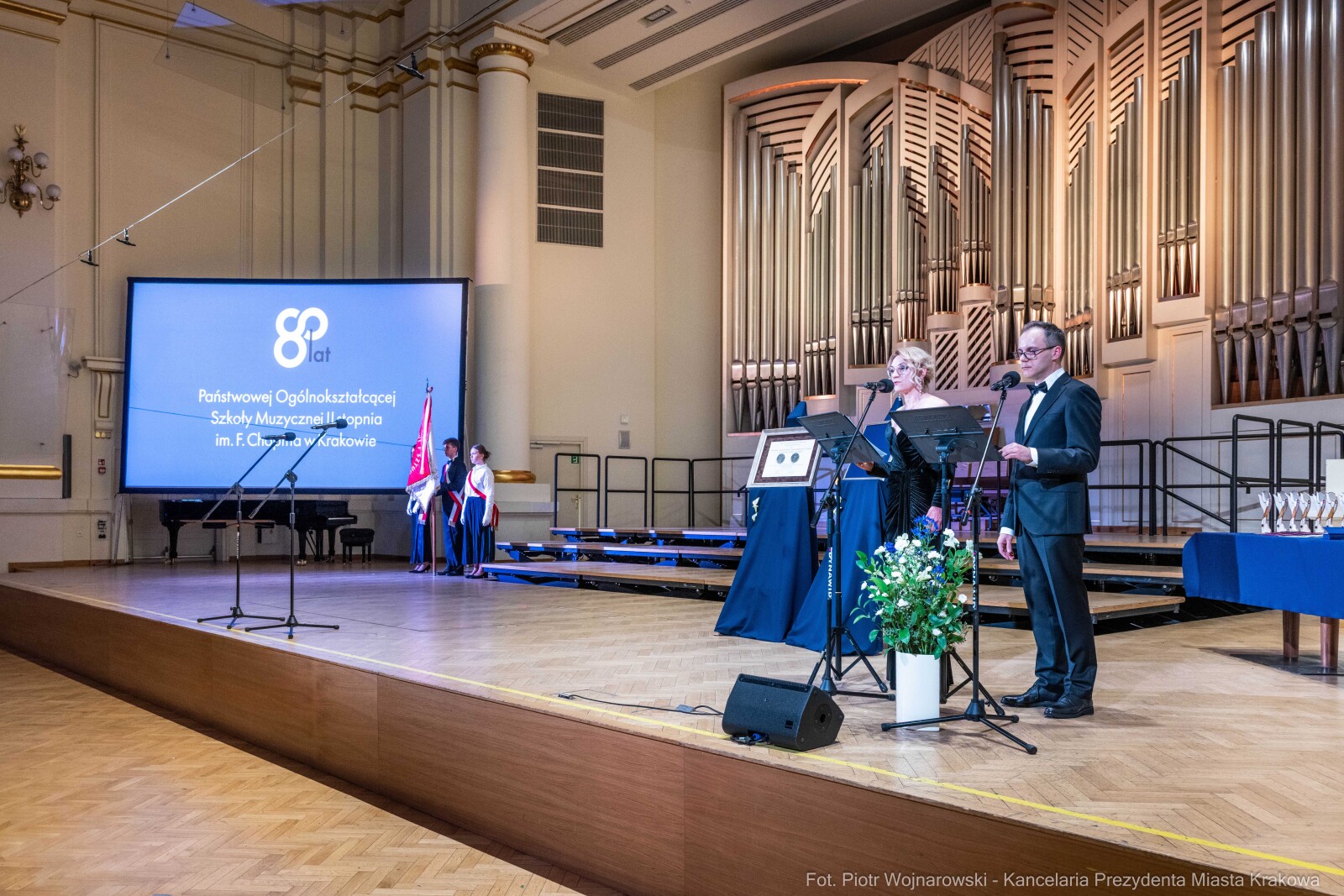 Klaman, jubileusz, 80 lat, Filharmonia, Państwowa Szkoła Muzyczna  Autor: Piotr Wojnarowski