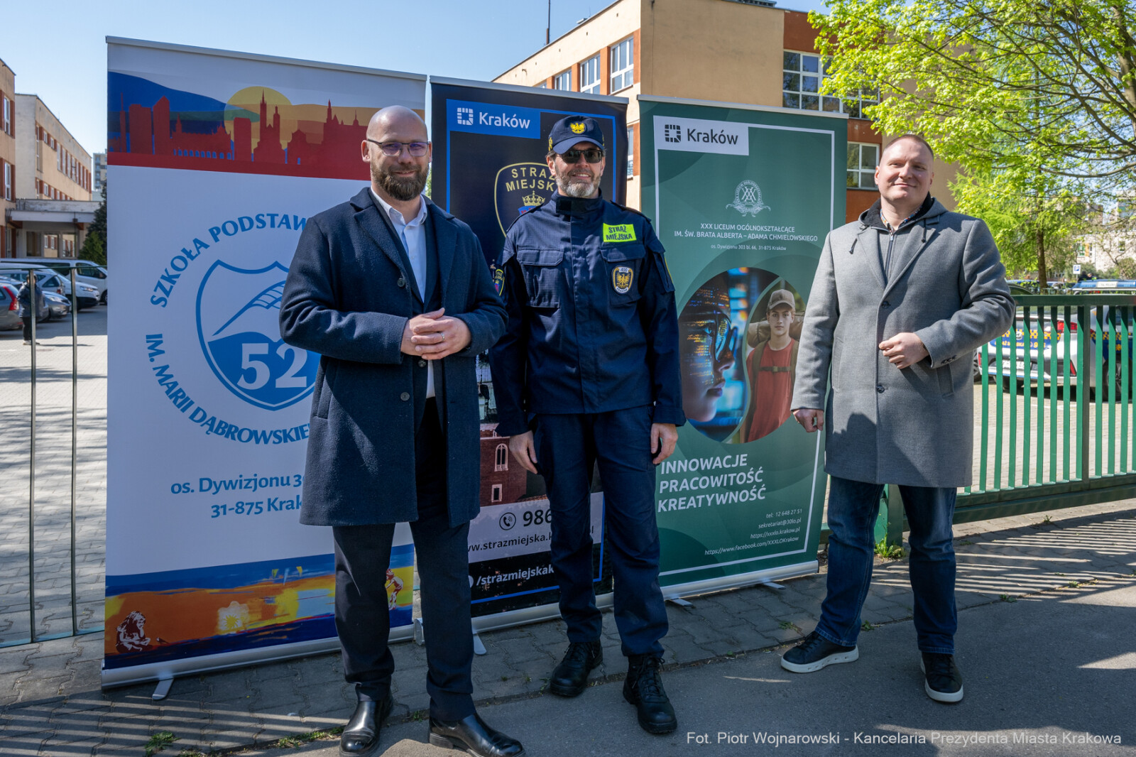 Miszalski, Straż Miejska, drzewa, sadzenie, 35 lat, jubileusz, zdjęciA  Autor: Piotr Wojnarowski