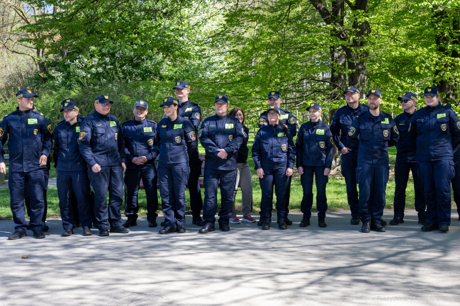 Miszalski, Straż Miejska, drzewa, sadzenie, 35 lat, jubileusz, zdjęciA  Autor: Piotr Wojnarowski