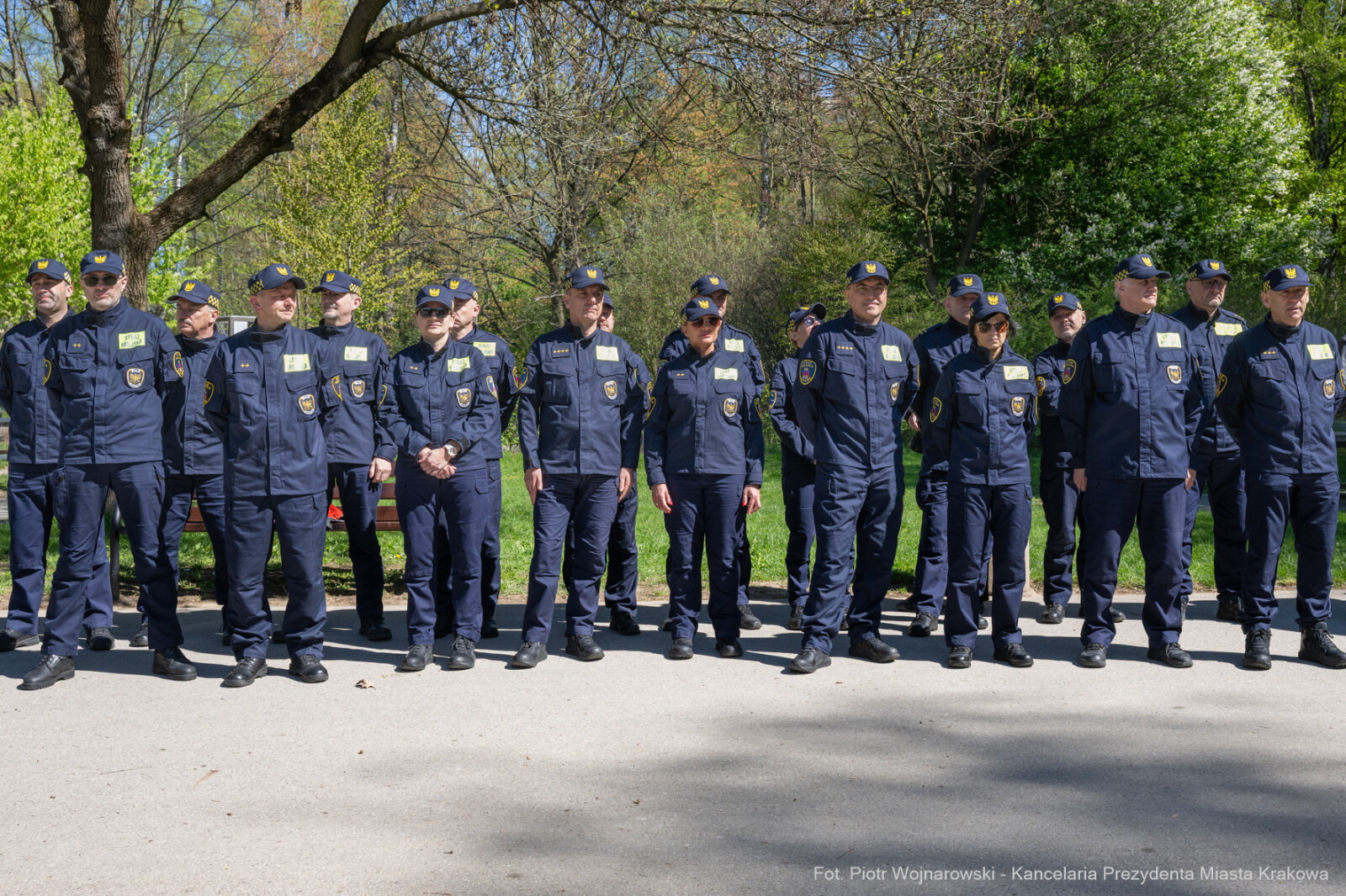 Miszalski, Straż Miejska, drzewa, sadzenie, 35 lat, jubileusz, zdjęciA  Autor: Piotr Wojnarowski
