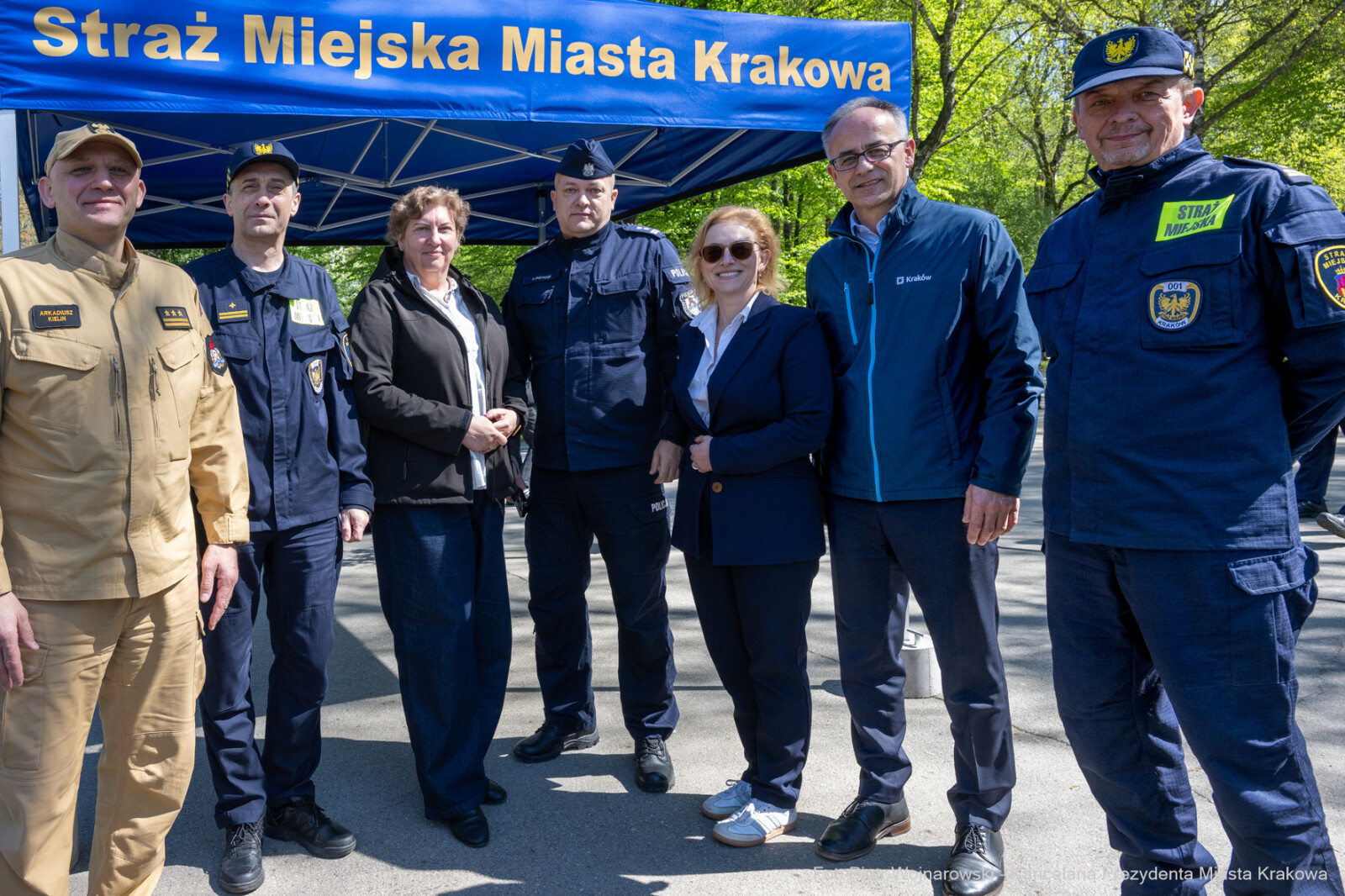 Miszalski, Straż Miejska, drzewa, sadzenie, 35 lat, jubileusz, zdjęciA  Autor: Piotr Wojnarowski