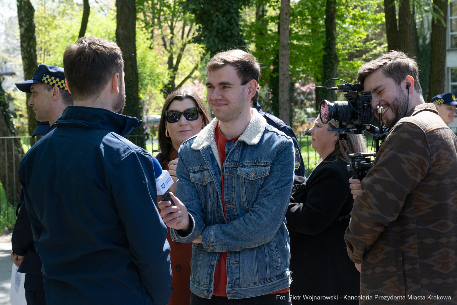 Miszalski, Straż Miejska, drzewa, sadzenie, 35 lat, jubileusz, zdjęciA  Autor: Piotr Wojnarowski