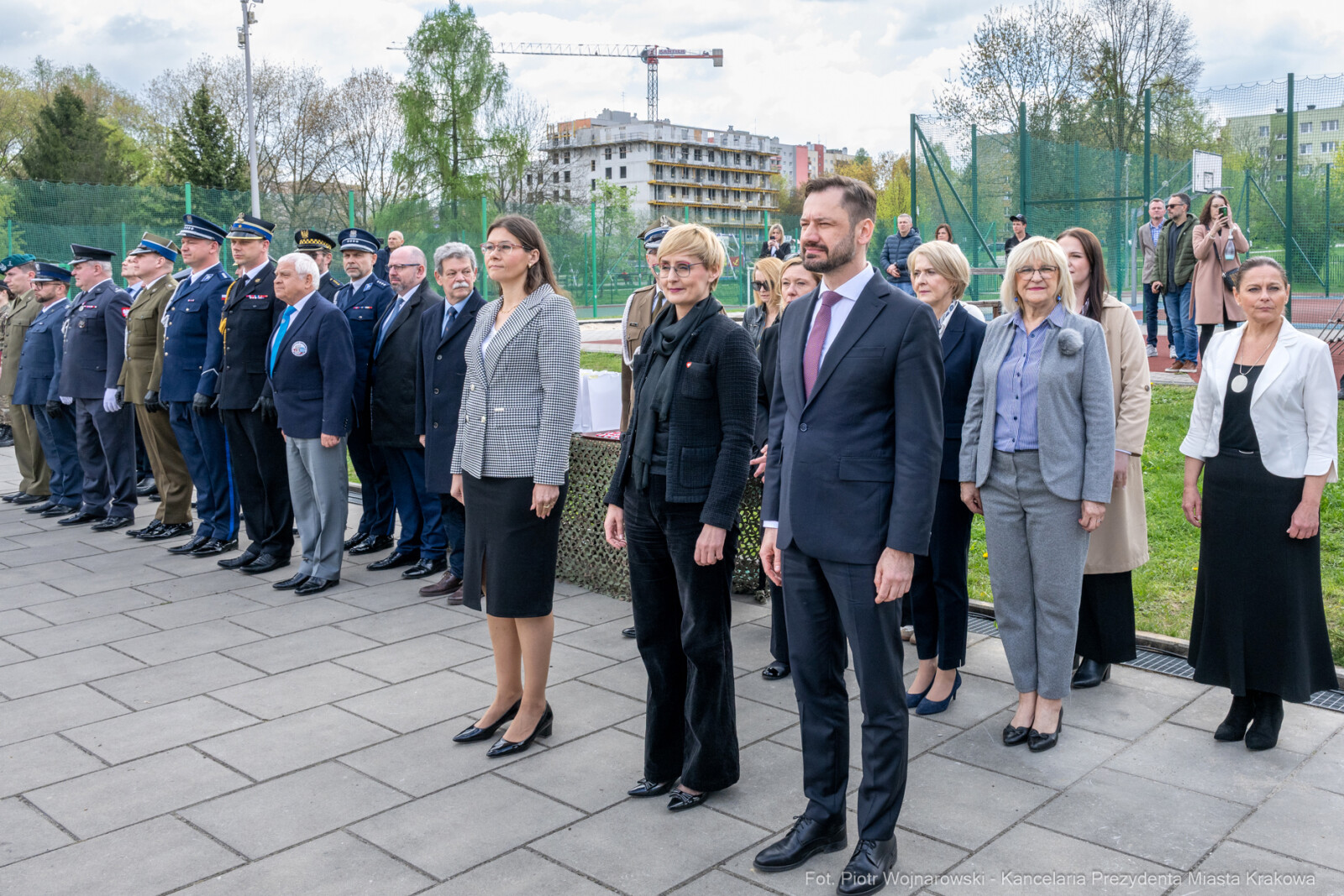 754_007_fot. Piotr Wojnarowski.jpg-Miszalski, pożegnanie, kadeci, XXV LO, pożegnanie, maturzyści  Autor: Piotr Wojnarowski