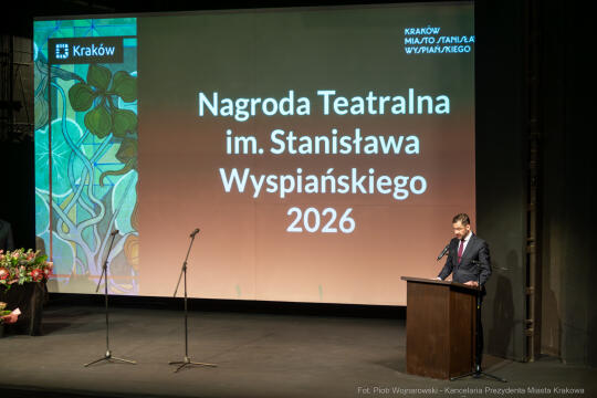 Miszalski, Nagroda Teatralna im. Stanisława Wyspiańskiego, wręczenie, zdjęcia