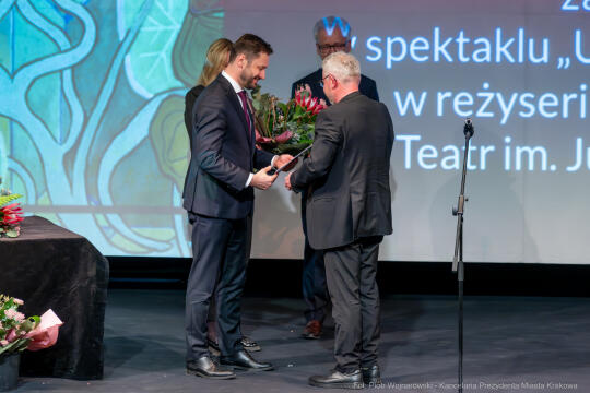 Miszalski, Nagroda Teatralna im. Stanisława Wyspiańskiego, wręczenie, zdjęcia