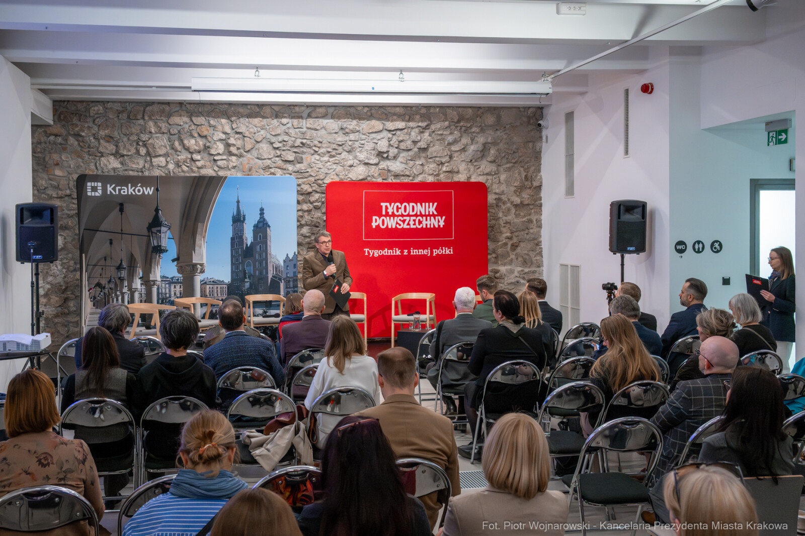 Miszalski, Kraków – wspólnota kultury, Tygodnik Powszechny, debata, Bunkier Sztuki, otwarcie, zd  Autor: Piotr Wojnarowski