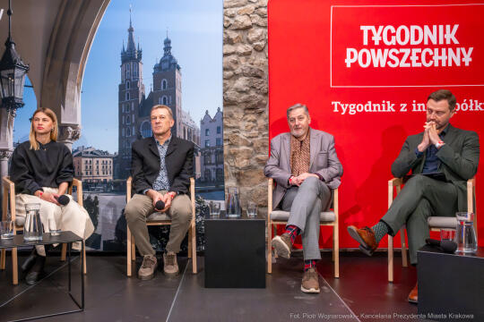 Miszalski, Kraków – wspólnota kultury, Tygodnik Powszechny, debata, Bunkier Sztuki, otwarcie, zd