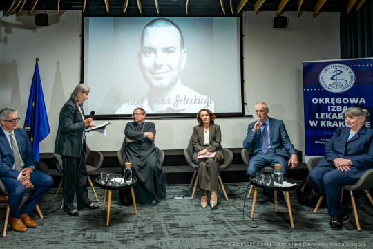 Miszalski, bezpieczny medyk, debata, Tomasz Solecki, Ryś, zdjęcia