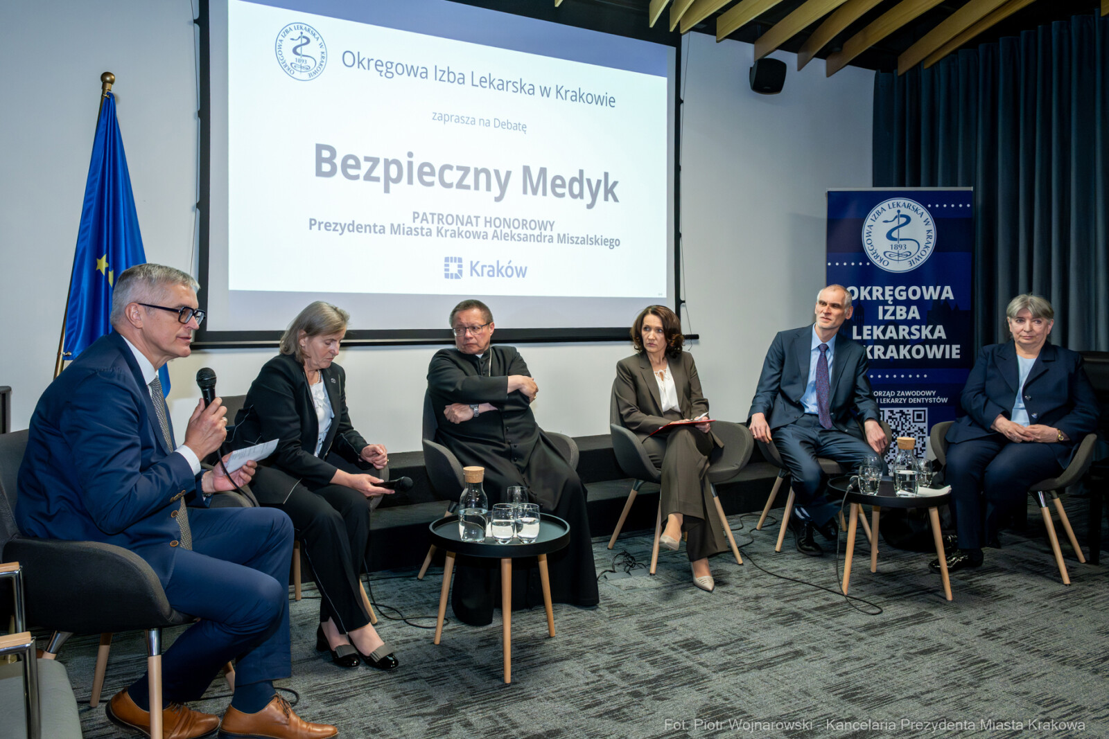 Miszalski, bezpieczny medyk, debata, Tomasz Solecki, Ryś, zdjęcia  Autor: Piotr Wojnarowski