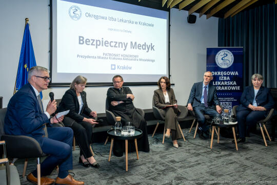 Miszalski, bezpieczny medyk, debata, Tomasz Solecki, Ryś, zdjęcia