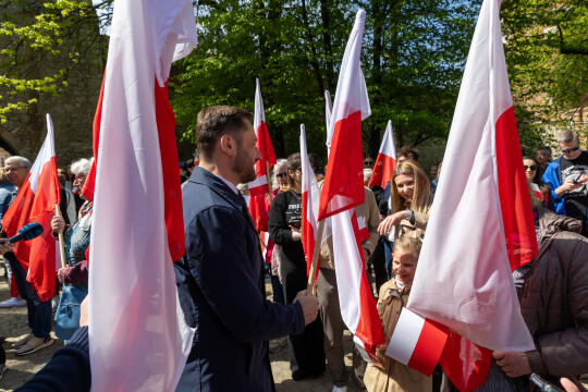 BŚ_UMK_20260501_0S4A5874.jpg-1 Maja, Flaga, Pochód, Zdjęcia, Miszalski