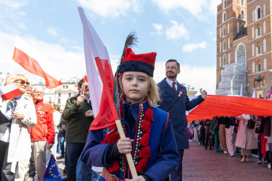 BŚ_UMK_20260501_0S4A6211.jpg-1 Maja, Flaga, Pochód, Zdjęcia, Miszalski