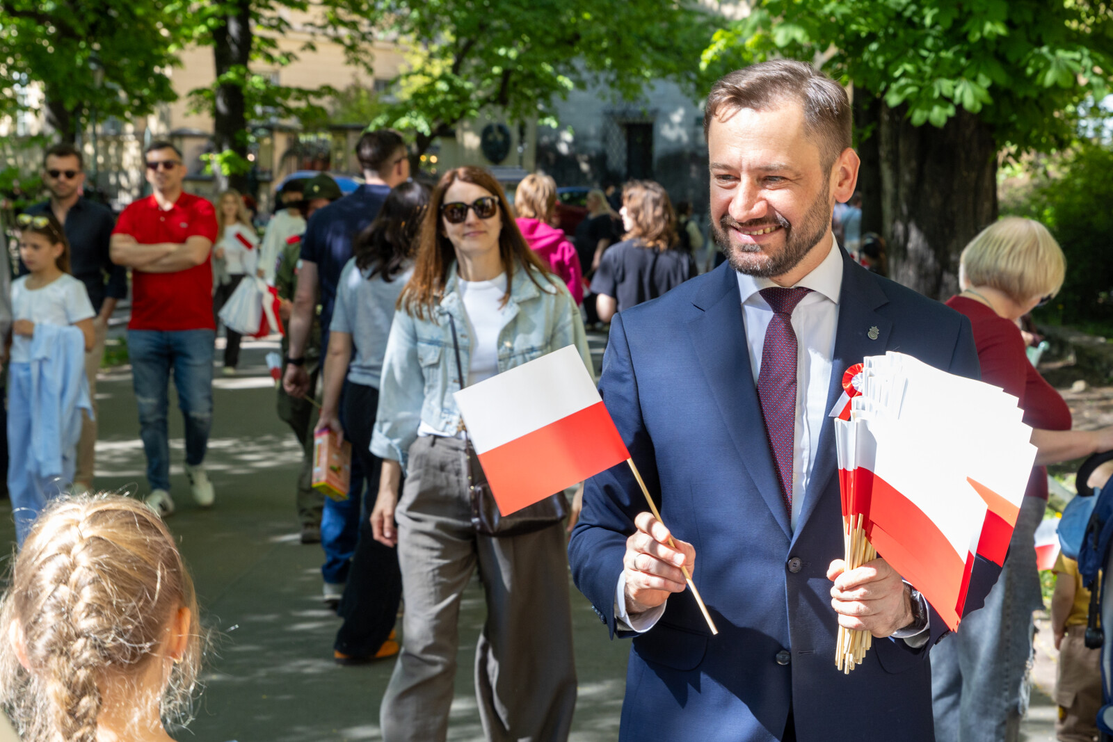 0S4A7922.jpg-Święto Flagi, Miszalski, Mieszkańcy, Doda, Zdjęcia  Autor: B. Świerzowski