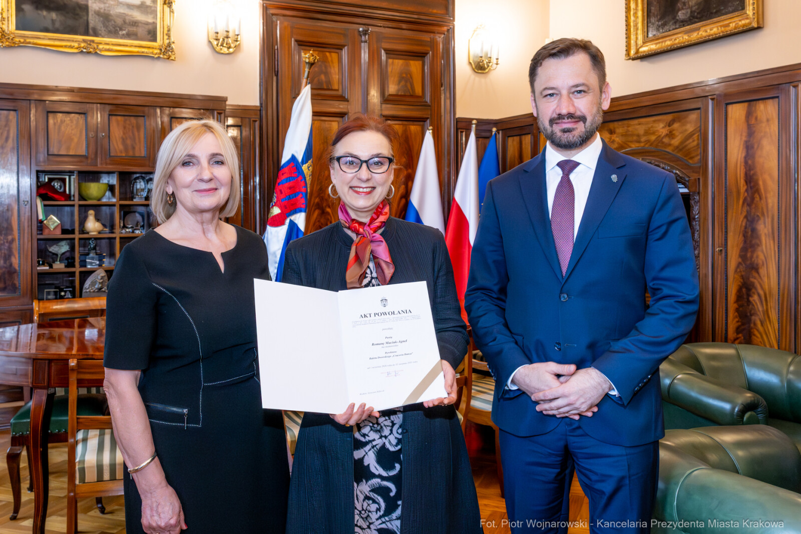 Miszalski, Romana Agnel, Karol Suszczyński, Jan Tomasz Adamus, powołanie, zdjęcia  Autor: Piotr Wojnarowski