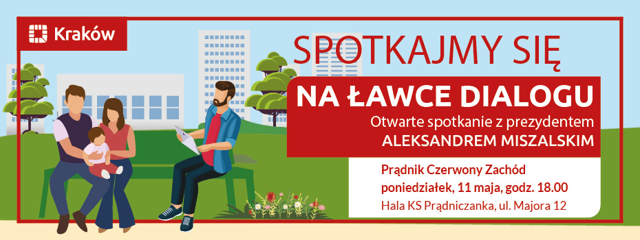 „Ławka dialogu” na Prądniku Czerwonym Zachód 